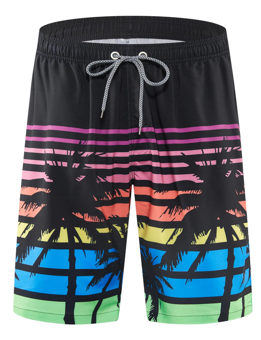 APTRO Mens Swim Trunks 9" Quick Dry Swimsuits Beach Bathing Suits Swim Board Shorts Mesh Liner #314 S